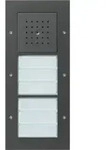 Gira T&uuml;rstation AP 6fach anthrazit 126867