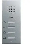 Gira Wohnungsstation Freisprech AP alu 125026