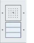 Gira T&uuml;rstation AP 3fach reinwei&szlig; 126766