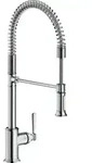 hansgrohe SPT 210 Axor Montreux SemiPr Schwenkbereich 360Grad, brushed nickel