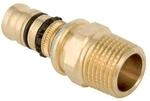 Geberit bergang Mepla d= 26mmxR 3/4, mit AG, Rotguss