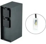 EVN Energieverteiler 4-fach 230416 Edelstahl pulverbeschichtet