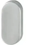 HOPPE FH-Schl&uuml;sselrosette FS-E55S, oval Blind Edelstahl matt (6350938)