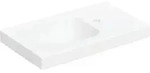 Geberit Handwaschbecken iCon Light 53x31cm, o &Uuml;, HL + Ablagefl. re, we. ma