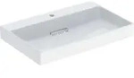 Geberit Waschtisch One 75cm, m HL mi, o. &Uuml;L, we. K-Tect/Bl we.