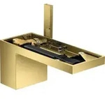 hansgrohe Waschtisch-Einhebelmischer 70 Axor MyEdition A 151mm, m Pus-Op-Abl, o Pl,