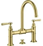 hansgrohe Zwei-Griff-Waschtischarmatur 220 Axor Montreux A 175mm, m H-Gr,