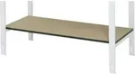 Rau Ablageboden f&uuml;r Arbeitstisch BxTxH 1390x795xS 22 mm
