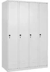 C+P Spind Classic PLUS, 4 Abteile, 1850x1200x500mm, 9016/9016 Verschluss