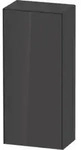 Duravit Halbhochschrank White Tulip 40x24x88cm, 1 T, Anschl re, graph hgl