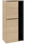 V&B Mittelschrank Subway 3.0 57,4x120x36,2cm, Sch L/Gr vo b, Nord Oa