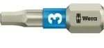 Wera 3840/1 TS 6KT-Bits, Edelstahl, SW (metrisch) 3,0 mm, L&auml;nge 25 mm