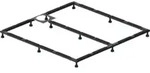 Duravit Fu&szlig;gestell 90x90cm, h&ouml;henverstellbar von 8-10cm
