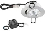 EVN Lichttechnik P-LED Deckeneinbauleuchte 3000K 230V rund alu PC20N61402