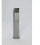 VAR Ascher/Abfallsammler Stands&auml;ule SG 115 silber 2 l/5 l