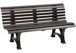 Blome Gartenbank HELGOLAND 3-Sitzer L&auml;nge 1500 mm