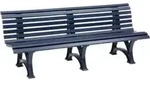 Blome Gartenbank BORKUM 4-Sitzer L&auml;nge 2000 mm