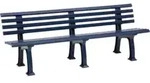 Blome Gartenbank JUIST 4-Sitzer L&auml;nge 2000 mm