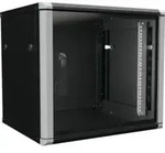 Enoc Wandschrank 9HE 2tlg. sw 19"600x500x535mm W2 9-65-S