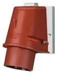 Mennekes Wandstecker 16A,5p,6h,400V,IP44 801