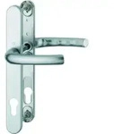 Hoppe Profilt&uuml;r-Garnitur T&ocirc;ky&ocirc; 1710RH/3346 Alu.F1 PZ f.TS 57-62mm