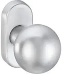 Profilt&uuml;rknopf 2033/5010 Material VA EST 4-KT.8mm fest/drehbar EDI