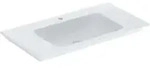Geberit M&ouml;belwaschtisch One 90x48cm, Hahnl. mit., o. &Uuml;L, we. K-Tect