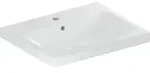 Geberit Waschtisch iCon Light 60x48cm, Hahnl. mit., m &Uuml;L, we. KeraTect