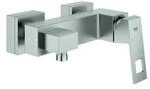 Grohe Brause-Einhebelmischer Eurocube supersteel, Wandmontage (23145DC0)