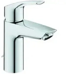 Grohe Waschtisch-Einhebelmischer Eurosmart 1/2", S-Size, versenkbare Kette, chrom