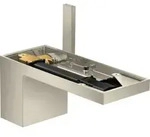 hansgrohe Waschtisch-Einhebelmischer 70 Axor MyEdition A 151mm, m Pus-Op-Abl, o Pl.,