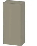 Duravit Halbhochschrank White Tulip 40x24x88cm, 1 T, An li, steingrau hgl