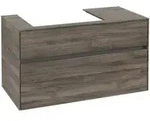 V&B Waschtischunterschrank Collaro 100x54,8x50cm, WT links, stone oak
