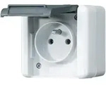 Jung Steckdose 16A 250V 2-pol.u.E 821 FKIW