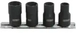 KS Tools 3/8" Spiral-Profil-Stecknuss-Satz, 4-teilig, 8-13mm