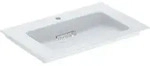 Geberit M&ouml;belwaschtisch One 75cm, HL mit., o. &Uuml;L, we. K-Tect/Bl we.