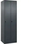 C+P Spind Classic PLUS, 2 Abteile, 1850x600x500mm, 7016/7016 Verschluss