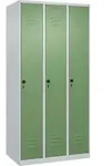 C+P Spind Classic PLUS, 3 Abteile, 1850x900x500mm, 7035/6011 Verschluss