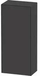 Duravit Halbhochschrank White Tulip 40x24x88cm, 1 T, Anschl re, graph s-matt