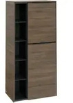 V&B Mittelschrank Subway 3.0 57,4x120x36,2cm, Sch R/Gr vo b, Ariz. Oa