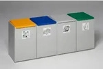 VAR Kunststoffcontainer 4-fach ohne Deckel 60 l