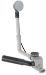 Geberit Badewannenablauf d52 m Drehb., m Fertigbaus., L 26cm, hgl-vc (150520216)