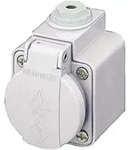 Mennekes Schuko-Aufbau-Steckdose 16A,2p+E,230V 10081