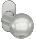 FSB PT-T&uuml;rknopf, feststehend, 07 0846, a.Ros.oval, Alu F1