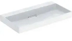 Geberit Waschtisch One 90cm, o. Hahnl. + &Uuml;L, we. K-Tect/Bl wei&szlig;