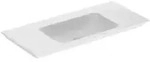 Geberit M&ouml;belwaschtisch One 105x48cm, o. Hahnl. + &Uuml;L, wei&szlig; KeraTect