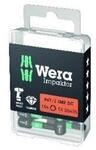 Bit 867/1 IMP DC T40 L.25mm 1/4 Zoll C6,3 Impaktor,DC Box m.10 Bits WERA