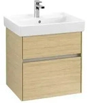 V&B Waschtischunterschrank Collaro 55,4x54,6x44,4cm, WT mittig, nordic oak