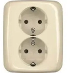 Busch-Jaeger SCHUKO-Doppelsteckdose 202 EUJB-212