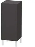 Duravit Halbhochschrank L-Cube indiv., T&uuml;r rechts, graphit supermatt